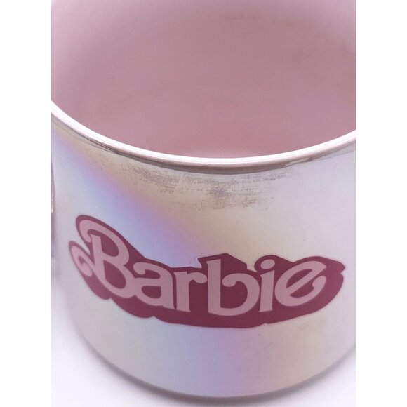 Barbie Iridescent Stoneware Mug 2023 Mattel Exclusive 15 Oz - Picture 8 of 12